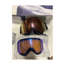 스미스 Squad Mag 고글s Black Frame Rose Gold Mirror Rose Flash