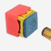 실리콘 당구 초크케이스 손에안묻는 미끄러지지않는 당구장 쓰리쿠션 사구 포켓볼, 1개
