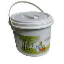 셀럽하우스 스텐 잔반통 음식물 쓰레기통 수거 짬통 음쓰통 2.5L, 기본상품