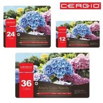 세르지오 유성색연필 12색 24색 36색 일반색연필 / 옵션선택