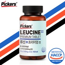픽커스 류신 단백질 타블렛 프리미엄 정 1000mg 60정, 1통(60정 2개월분)