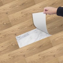 쉬움 장판 인조방부목 나무 타일 보닥플레이트 모노룸 대리석 나뭇결 비닐 바닥 스티커 벽, wdf006