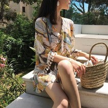 kirahosi MW 5 여성 바캉스 휴양지 룩 점프수트 비치웨어 17 Fqxwt1