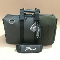 골프 방수 가방 보스턴 여행 가방 남녀공용, 짙은 회색/그린
