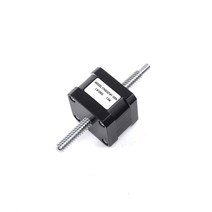 NEMA 17 34mm 비캡 티브 스테퍼 모터 0.22Nm 1.0A 가공 M5 나사 끝 Tr8 * 8 리드 스크류, 한개옵션1, 03 100mm Tr8-8