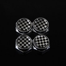bmw 자동차 리벳 패스너 4개/대 자동차 번호판 고정 볼트 나사 캡 엠 블 럼 데 칼 bmw 호환 미니 쿠퍼 JCW