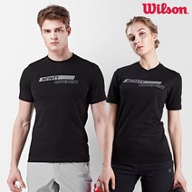 윌슨 반팔 라운드티셔츠 5277U BLACK (남녀공용)