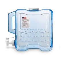 애로우 사각형 캠핑 물통 7.57L, 투명, 1개