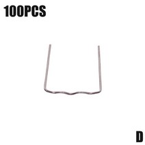 레이저용접기 알곤용접기 아크용접기 co2용접기 플라스틱 용접기 기계 자동차 수리 용접 용융 뜨거운 도구 범퍼 용접 도구에 대 한 100pcs 핫 스테이플러 스테이플 0.8mm, 0.6mm d