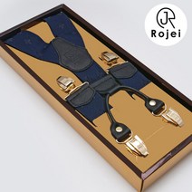 [로제이]남성 가죽 모던 서스펜더 멜빵 RMGS009_NA