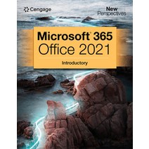 (영문도서) New Perspectives Collection Microsoft 365 & Office 2021 Introductory Paperback, Cengage Learning, English, 9780357672082