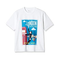 미즈노 B2JA0052 LONDON T-셔츠 아웃도어 여행용 & Walking Wear