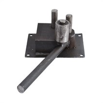 절곡기 스텐판 철판절곡 프레스 휴대용 수동 철근 벤더 4MM-14MM 건설 빌딩 벤딩 기계 도구 변형 로드 접, 한개옵션0