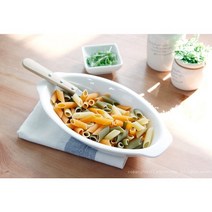 이태리 감성 강화 그라탕 그릇접시