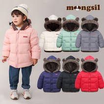 몽실이 귀달이 퍼안감 패딩점퍼