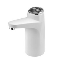가정용 휴대용 워터 usb 충전 물병 알칼리 워터 디스펜서 전기 펌프 자동 버튼 터치 제어 갤런 병 마시는 스위치 USB 용품, 중국, 하얀