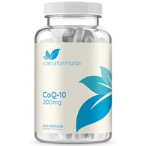 Clear Formulas CoQ10 Coenzyme Q10 클리어 포뮬러스 코엔자임Q10 코큐텐 200mg 200캡슐, 200정