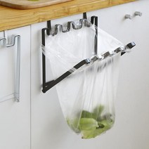 크레바스 접이식 쓰레기 봉투 홀더, 블랙, 1개