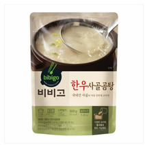 CJ 비비고 한우사골곰탕 500g 1개, 16개