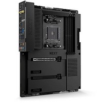 NZXT N7 B550 매트 블랙 AMD B550 AM4 DDR4 PCIe 4.0 듀얼 M.2 2-Way CrossFire 2.5GbE/WiFi 6E AX210 BT5.2 ATX -10779, 검은색