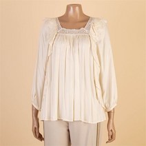 블루페페 NC08 프릴 레이온 블라우스 (P213MSC004)