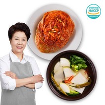 [소문난] 포기김치5kg+동치미3kg / 배윤자 요리연구가, 1box