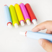 분필 분필홀더 5Color Health Non-toxic Chalk Clip Clean Teaching Stationery, 01 Random Color