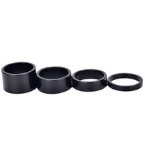 산악 자전거 포크 세탁기 줄기 스페이서 자전거 헤드셋 와셔 높이 핸들 바 5-20mm, 검은색