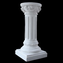 로마 신전 기둥 석고 디스플레이 76Cm 다이 전시대