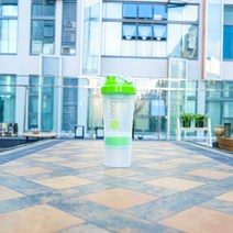 빌딩 컵 물병 파우더 바디 단백질 운동 쉐이크 병 셰이커, 스파이더 쉐이커-투명그린 600ml