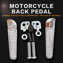발받침 오토바이 발판 리어 풋 레스트 페그 혼다 CB400 1992 2010 CBR400 NC23 NC29 VTEC VTEC400 CBR400RR MC23 MC29 액세서리 186