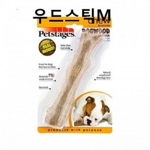 강아지 애견 도그리얼우드 우드스틱 M 보상 훈련, 없음