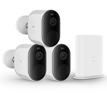 CCTV imilab ec4 태양열 카메라 야외 스포트라이트 배터리 비디오 감시 시스템 키트 4mp hd ip 무선 wifi smart home security cctv, 4카메라 추가 1게이트웨이, 영국 글로벌 버전, 협력사