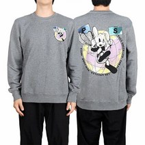 폴스미스 명품폴스미스 22FW 그레이 버니 월드 스웨트셔츠 M2R 027R JP3440 72 M2R027RJP344072