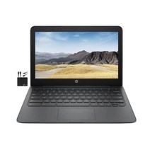 HP 2022 최신 크롬북 11.6인치 비즈니스 학생용 HD 얇은 경량 노트북 컴퓨터 인텔 셀러론 N3350 최대 2.4GHz 4GB 메모리 32GB eMMC 웹캠 USB-C 와이