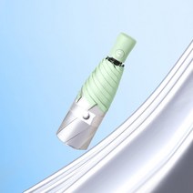 티타늄 실버 자외선 차단 양우산 UV 차단 양우산 3단자동 양산