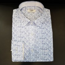 레노마셔츠 꽃무늬프린트일반긴소매 남방RJLSGP053BU