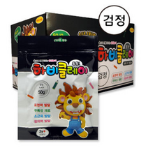 토단 하비클레이 50g 검정, 1개