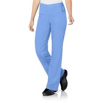 Landau Urbane 여성용 실키 소프트 스트레치 & 컴포터블 3포켓 카고 스크럽 팬츠 실키 미디엄
