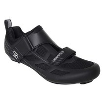 Gavin 트라이애슬론/로드 메시 사이클링 슈즈 남성용 여성용 블랙. 11 Women/10 Men, 12.5 Women/11.5 Men