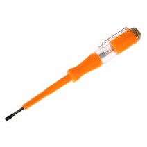 검전기펜다목적 교수형 테스트 펜 100V-500V 전기 전류전압측정 회로 AC 전압 슬롯 팁 스크루 드라이버, 03 yellow