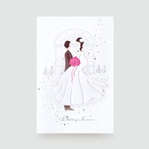 프롬앤투 FW048 샤이니 웨딩 청첩장 모바일청첩장 초대장 웨딩, 250개