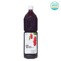 평창 오미자 숙성진액 1.5L(대용량) 오미자청 원액 해썹인증, 1.5L