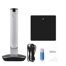 북 스캐너 스캔너 F50 접이식 HD 고속 USB 책 이미지 문서 카메라 스캐너 15MP A3 및 A4 스캔 크기 LED 조, 02 NO USB Foot Pedal