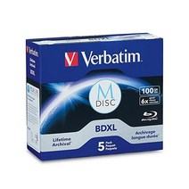 브랜드 Surface-25pk 스핀들 파란색이 포함된 MDISC BD-R 25GB 4X, 100 GB 6X_5pk Jewel Case Box