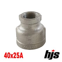 국산 스텐 304 이경 소켓 40x25A / SUS 304 스텐레스 레듀샤 무독성 부속 연결