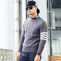[지큐] 쿨제이 34 S T 스타일 니트 라운드 티셔츠