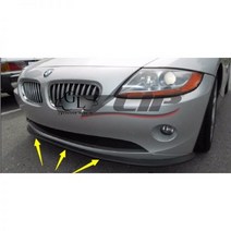 BMW Z4 Z4M E85 E89 범퍼 립 립/자동차 튜닝/탑 기어용 행운의 가게 스포일러 바디 키트 + 스트립 권장