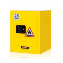 소형 위험물 보관함 화학 물질 안전 저장 캐비닛 이중 잠금 약물 제품 실험실 인화물 상자, 7.5L-블루