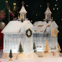 크리스마스 오르골 스노우볼 눈송이 회전 눈사람 장식 크리스탈 뮤직 트리 수정 눈꽃 멜로디 조명, P.기차+음악